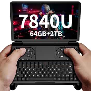 GPD WIN MINI2023　7840U 32GB 512GB GPD WIN Mini | Compact Handheld Gaming Power